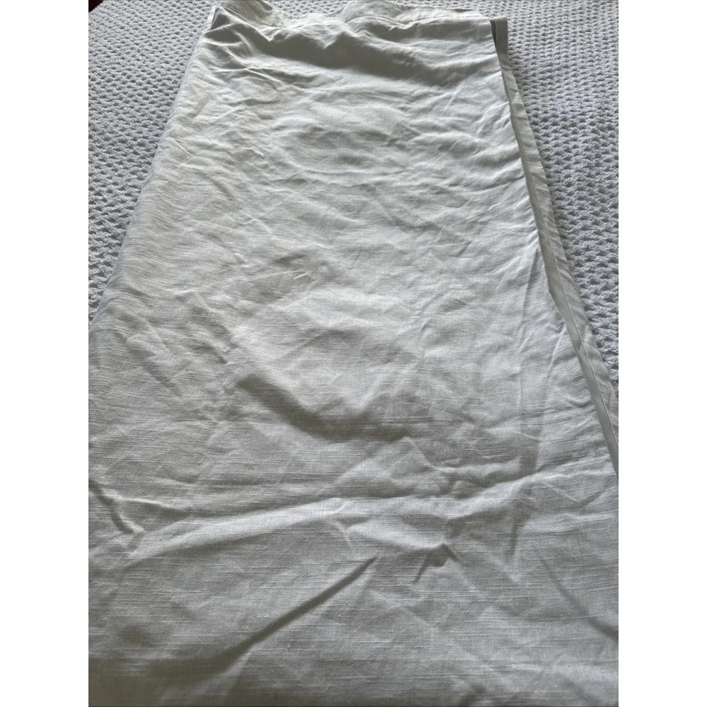 Pottery Barn Brixton Textured Blackout Lined Cotton Curtain 108 X 100‎ 1 Panels